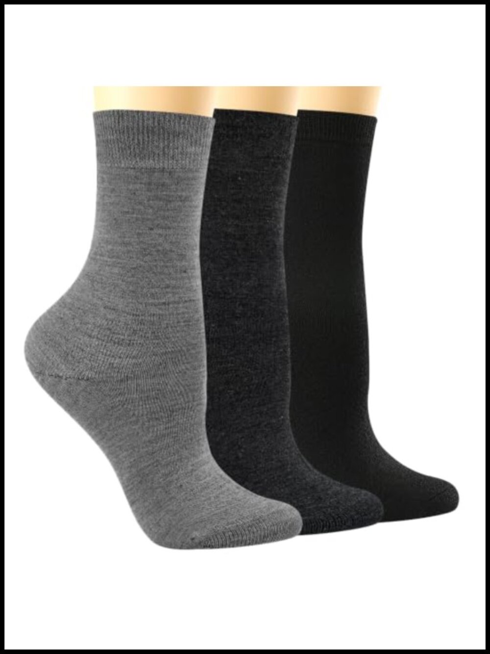 Merino Wool Socks for Women Lightweight Thin Crew Calf Socks